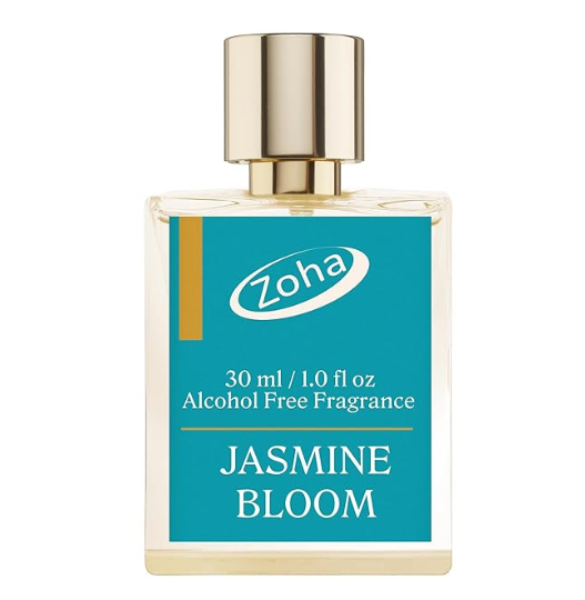 Zoha Jasmine Bloom – Alcohol-Free Jasmine Perfume Oil for Women and Men