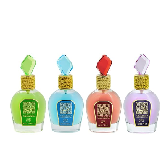 Lattafa Xtra Value Thameen Collection Musk Unisex EDP 100ml – Luxury Perfume Gift Set