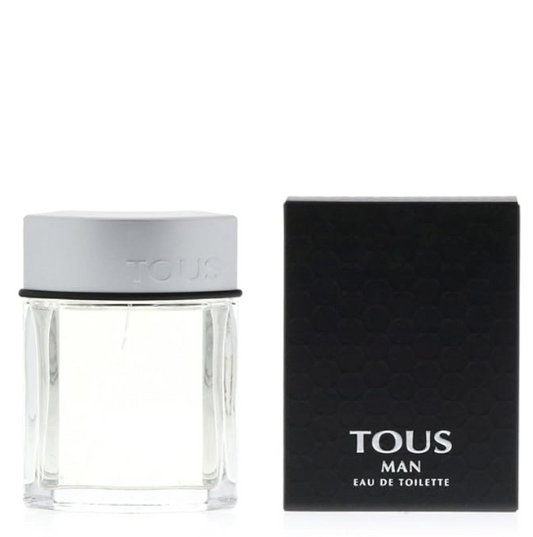 Tous Man Eau de Toilette Spray 3.4 oz – Bold & Refreshing Scent for Men