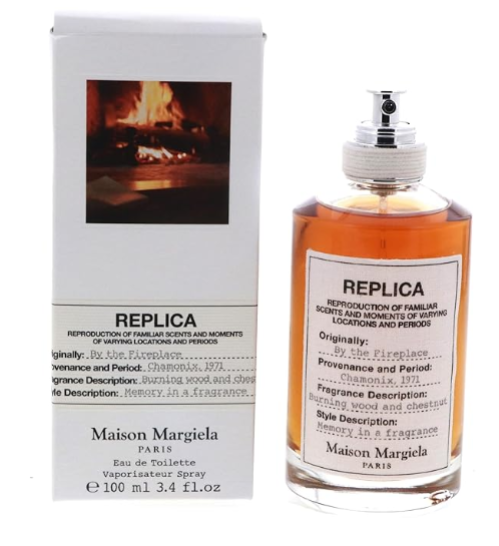 Maison Margiela Replica By The Fireplace EDT 3.4 oz – Warm, Woody Winter Scent