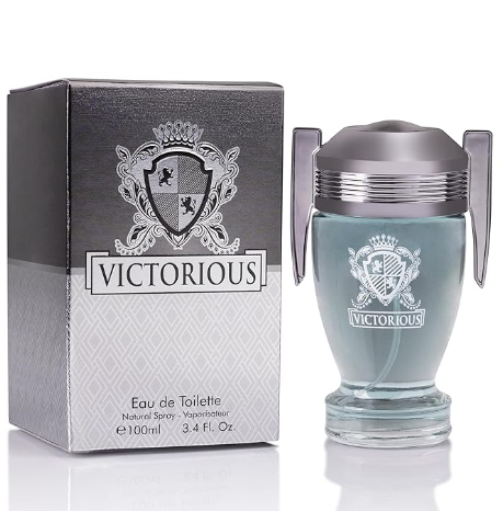 Victorious for Men Eau De Toilette – Fresh Woody Aromatic Fragrance for the Modern Man