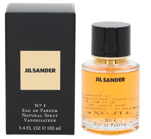 Jil Sander #4 Eau De Parfum for Women | Romantic Oriental Scent | 3.4 oz Spray