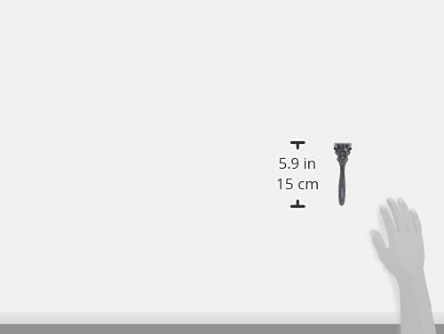 Schick Hydro Dry Skin Razors for Men | 5-Blade Mens Razors for Shaving, 1 Mens Razor Handle with 17 Razor Blades Refills