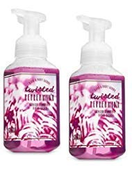 Bath and Body Works 2 Twisted Peppermint Gentle Foaming Hand Soap. 8.75 Oz.
