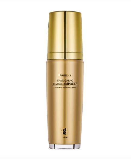 Deoproce Snail Galac Revital Ampoule 40ml – Anti-Wrinkle, Deep Hydration & Glow