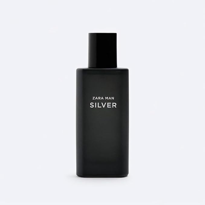 Zara Man Silver Cologne for Men EDT Eau De Toilette 40 ML (1.35 FL OZ)