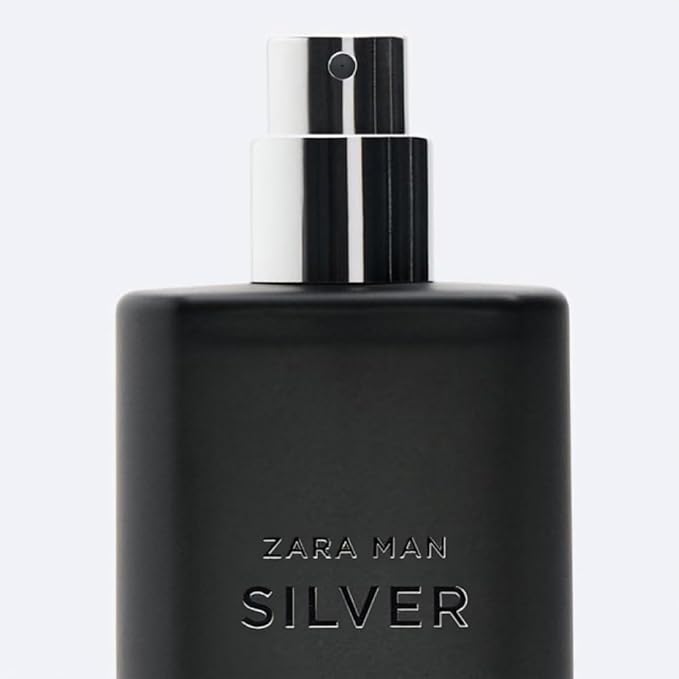 Zara Man Silver Cologne for Men EDT Eau De Toilette 40 ML (1.35 FL OZ)
