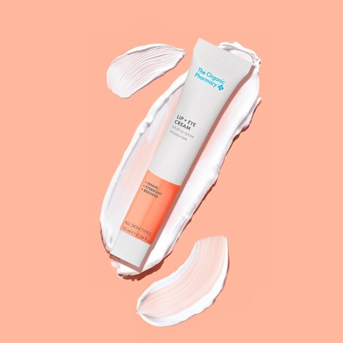The Organic Pharmacy Lip & Eye Cream, 0.35 Ounce