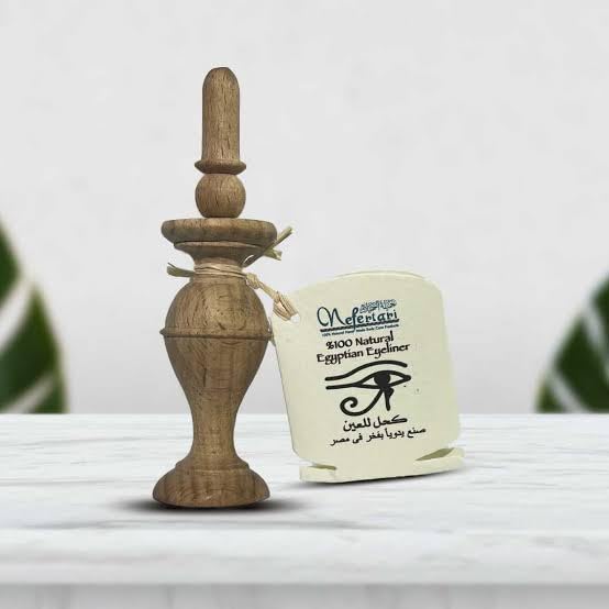 100% Natural Egyptian Eyeliner in Powder Form, Handmade Eyeliner with Pharaoh packing