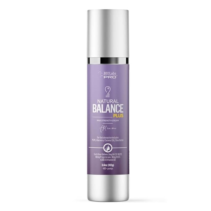 BioLabs PRO All In One Balance Plus Cream, Combination for Women, Three Month Supply (3.6 oz)