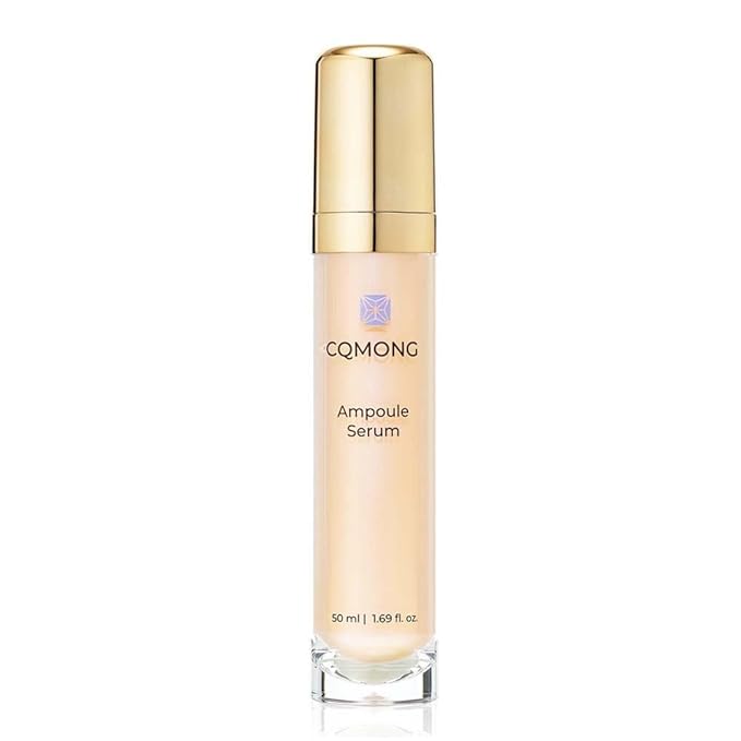 Ampoule Facial Serum 1.69 fl oz for Glowy Skin, Hydrating, Wrinkles, Dark spot, Fleckles & Blemish/Hyaluronic Acid, Vitamin C, Collagen, Peptide, Niacinamide/Natural Herb Scent/Korean