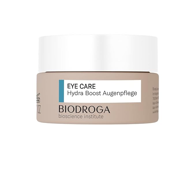 Biodroga Hydra Boost Firming Eye Cream with Hyaluronic and Caffeine 15 ml - Anti-Wrinkle Eye Care Eye Gel Moisture Skincare Hydra Boost Bioscience Institute