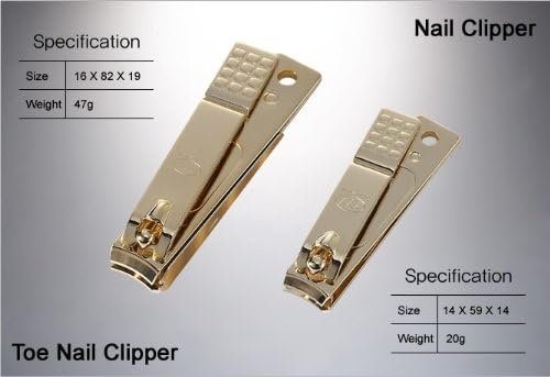 Korean Nail Clippers! World No. 1. Three Seven (777) Travel Manicure Grooming Kit Nail Clipper Set MADE IN KOREA, SINCE 1975. (950RG)
