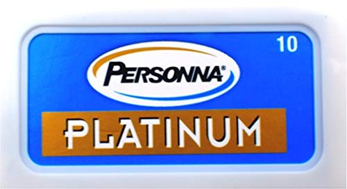 200 TWO HUNDRED Personna Platinum Double Edge Razor Blades - Made from Swedish Steel