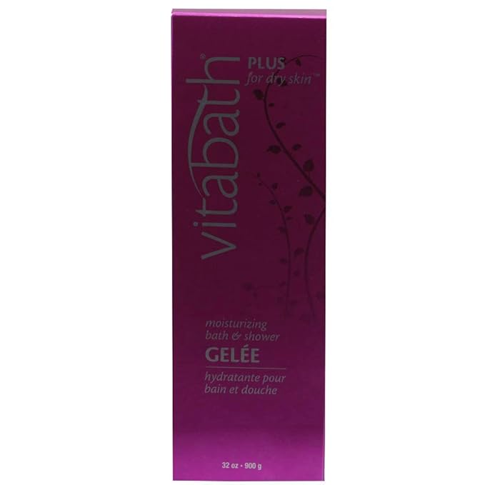 Vitabath Moisturizing Bath & Shower Gelee, Plus Dry Skin 32 oz (900 g)