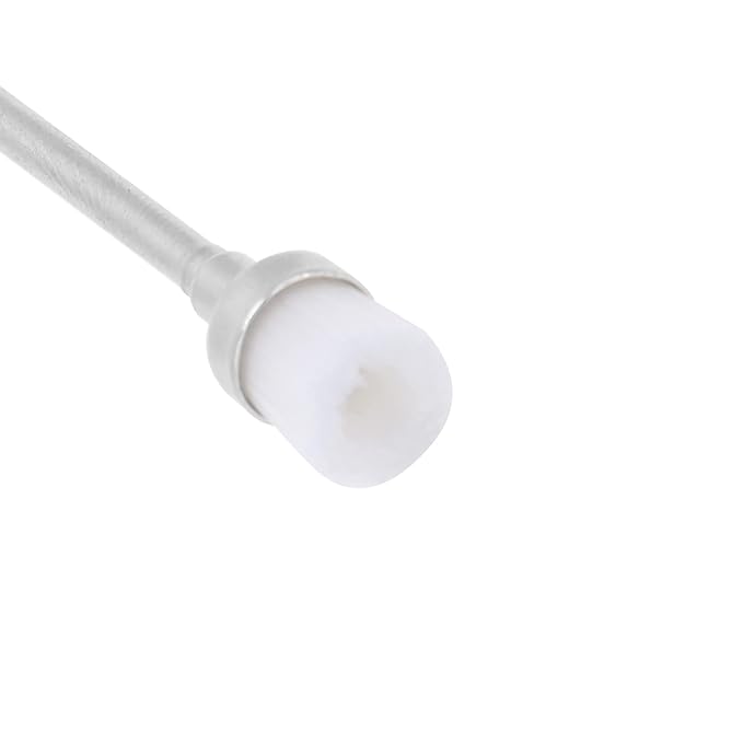 100pcs Nail Drill Bit Cleaning Brush - Nail Polishing Head Cleaner Stainless Steel Nail Head Cleaning Brush Nail Dust Brush Cleaner Manicure Tool Accessory for Manicure Pedicure(03)