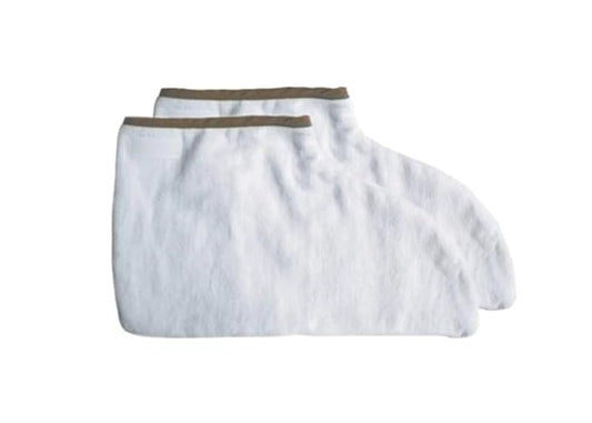 Tori Mika Paraffin Wax Refills, 6 lbs Scented Paraffin Wax Beads Blocks for Paraffin Bath, Paraffin Wax Machine Refills for Hand Feet Dry Skin, Help Stiff Muscles and Pain (White Booties, Large)