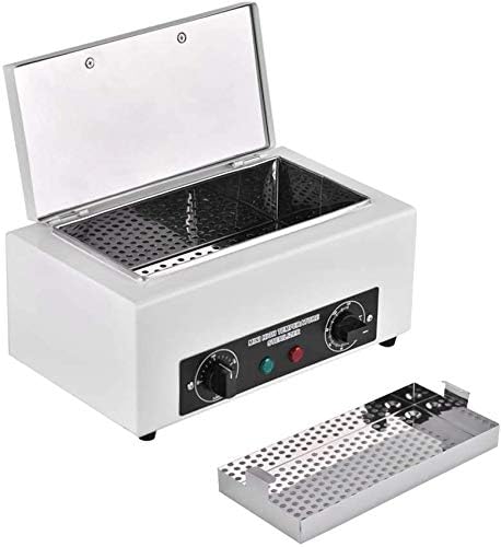 Giff 300W Heat Sterilizer NV-210 w/ Timer Disinfection Box Manicure Pedicure SPA Salon Equipment for Sundry Beauty Hair Nail Metal Tools