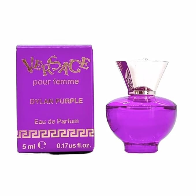 Versace Dylan Purple Perfume for Women Mini EDP Dab On Splash 0.17 Ounce