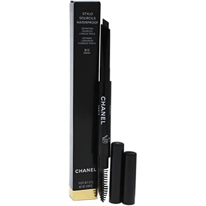 Chanel Stylo Sourcils Waterproof Eyebrow Pencil, 812 Ebene, 0.09 Ounce