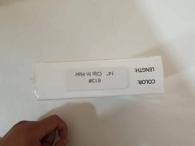 YILITE Clip-in Hair Extensions - Real Human Hair, Bleach Blonde, 110Gram, 8Pcs, 18 Clip, Full Head, Double Weft, Invisible, Straight Remy Hair, 14inches (#613 Bleach Blonde)