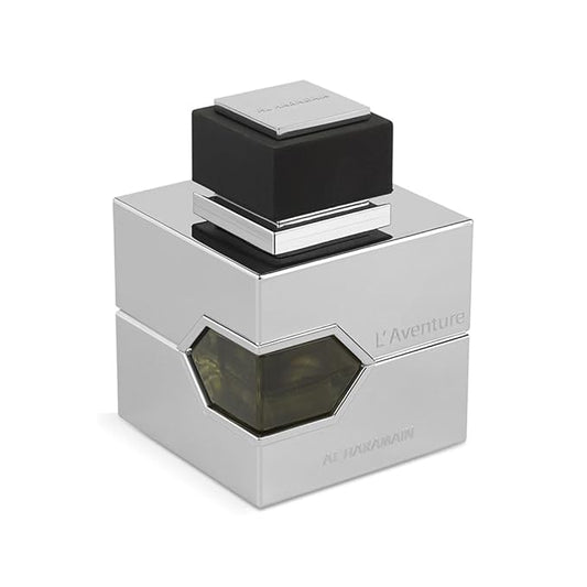 Al Haramain L´Aventure Eau De Parfum for Men, 3.33 oz., multi