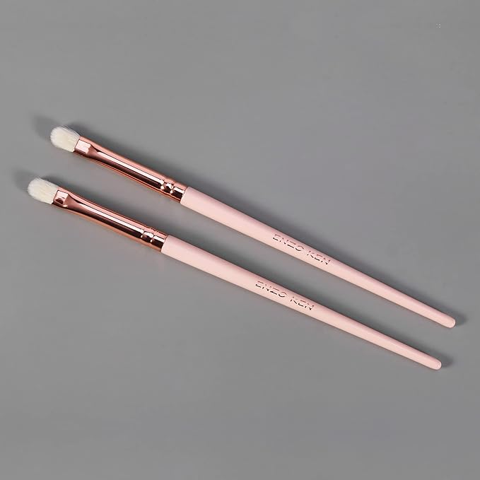 Natural Goat Hair Eye Shadow Brush, Eye Detail Brush, Small Smudge Eyeshadow Brush, Mini Eye Smudge Brush, Single Natural Hair Makeup Brush, Corner Eyeshadow Brush, Eyeshadow Blending Brush.