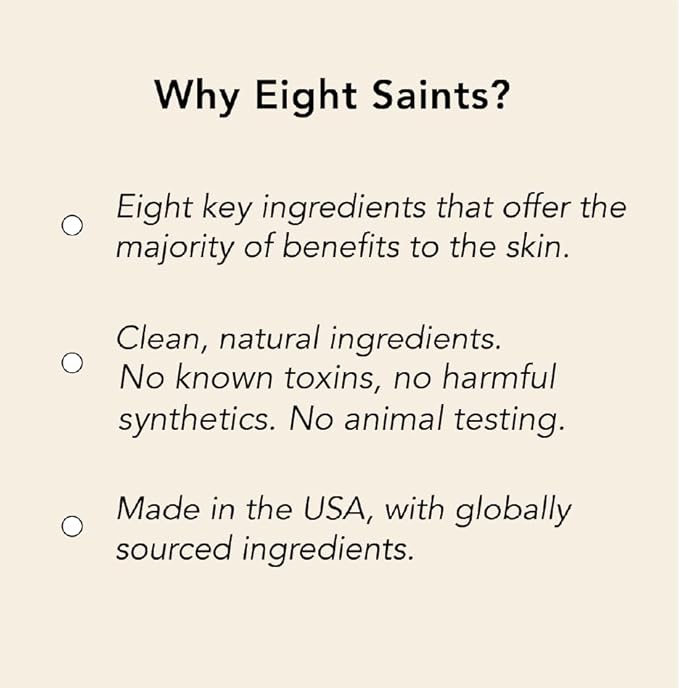 Eight Saints Wonder-fill Plumping Eye Cream, Natural and Organic Anti Aging Under Eye Cream to Plump Skin, Reduce Wrinkles, Fine Lines, and Under Eye Bags, Dark Circles Under Eye Treatment, 0.5 Ounces