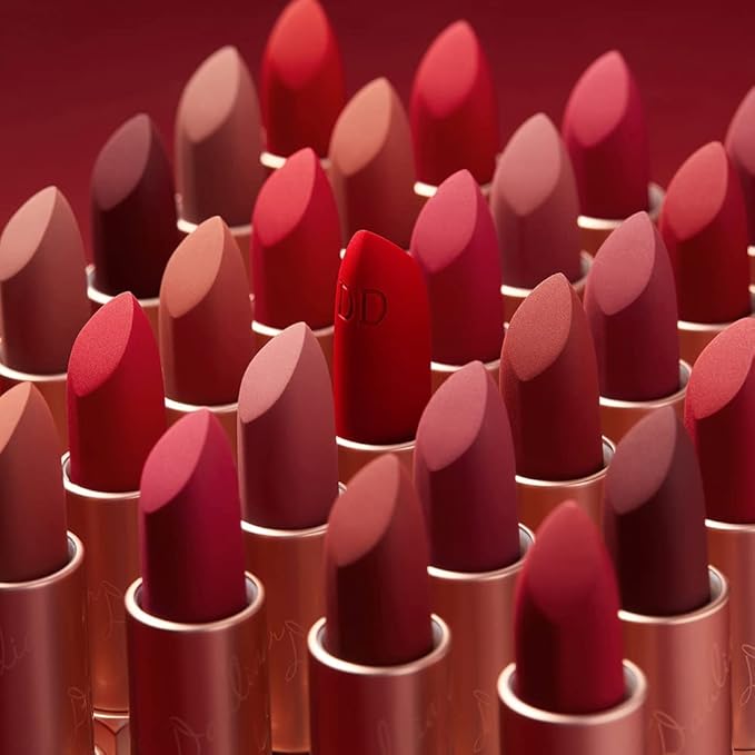 DEAR DAHLIA Lip Paradise Effortless Matte Lipstick GWEN Vegan, Cruelty Free, Naturally Scented Essential Oils, High Pigment Color