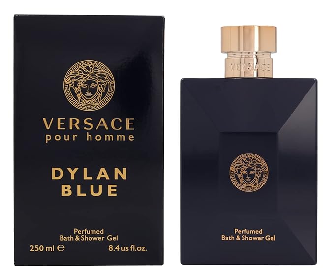 Versace Pour Homme Dylan Blue for Men 8.4 oz Perfumed Bath & Shower Gel