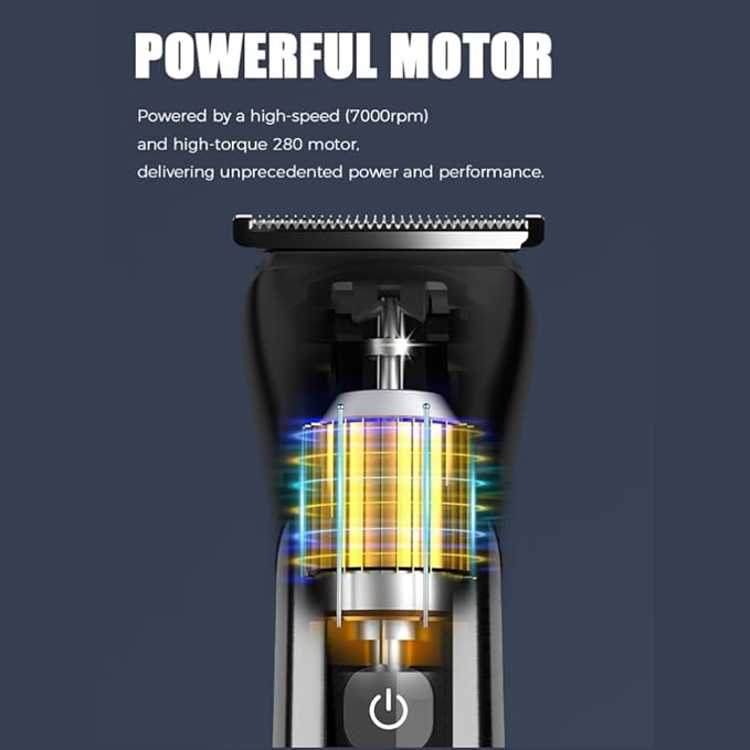 Beard Trimmer for Men, Mustache Electric Razors for Shaving Face and Body, Nose Hair Clipper, Waterproof All-in-one Shavers Grooming Kit Cordless Rechargeable, Gifts for Him