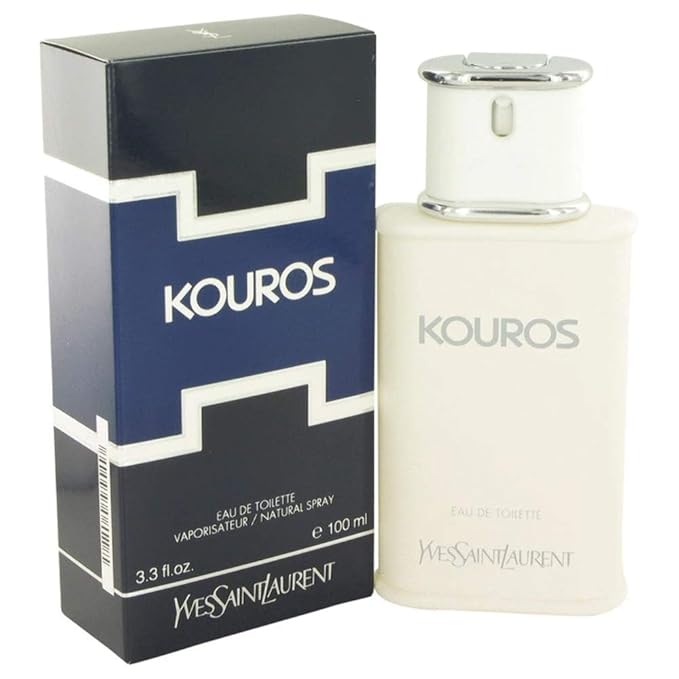 Yves Saint Laurent Kouros Eau De Toilette Spray for Men, 3.3 Ounce / 100 ml