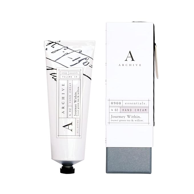 Archive Journey Within Hydrating Hand Cream for Women & Men Natural Ingredients Moisturizing Lotion for Dry Hands 4 oz