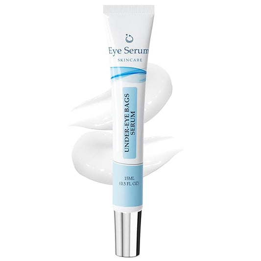 Under Eye Bags and Wrinkles, Under Eye Cream, Wrinkle Filler, Visibly Improves for Bags Dark Circles Treatment for Puffines, 15ml/0.5 fl.oz