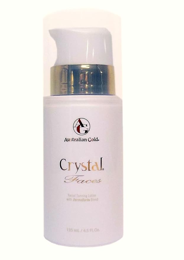 Australian Gold Crystal Faces 4 OZ