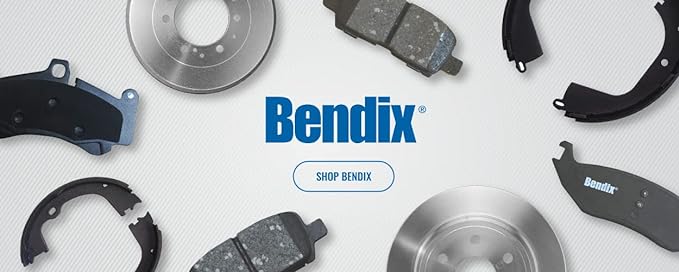 Bendix Priority1 CFM2281 Semi-Metallic Rear Brake Pads for Ford Transit 2020, Transit-250 2020, Transit-350 2021-2020, Transit-350 HD 2023-2021