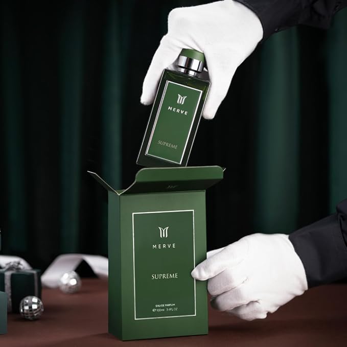 Merve Supreme Premium Long Lasting Fragrance Luxury Scent For Men | Aromatic, Amber, Musk