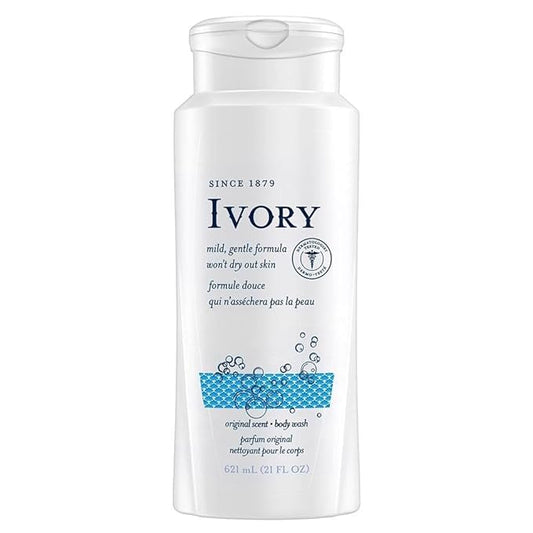 Ivory Body Wash, Original, 21 Fl Oz (Pack of 3)