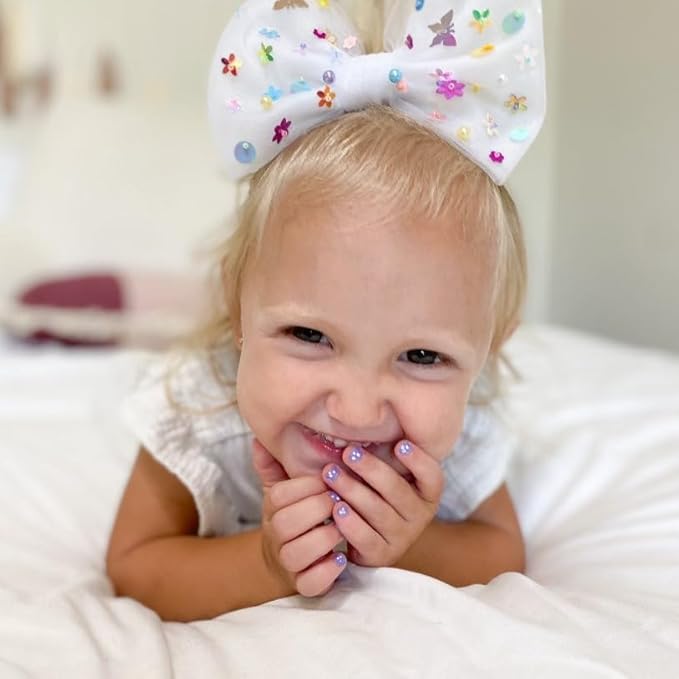 Piggy Paint | 100% Non-Toxic Girls Nail Polish | Safe, Cruelty-free, Vegan, & Low Odor for Kids | Swirls & Twirls (4 Polish + Nail Art Gift Set)