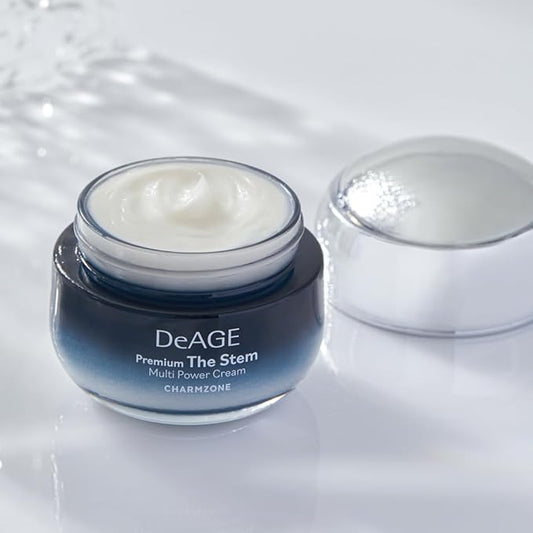 CHARMZONE DeAge Premium The Stem Multi-Power Cream –Marine Stem Cell Healthy Cell Support Plant-Based Rejuvenating Skin Anti-Wrinkle Korean Skincare (1.69 fl.oz / 50ml)