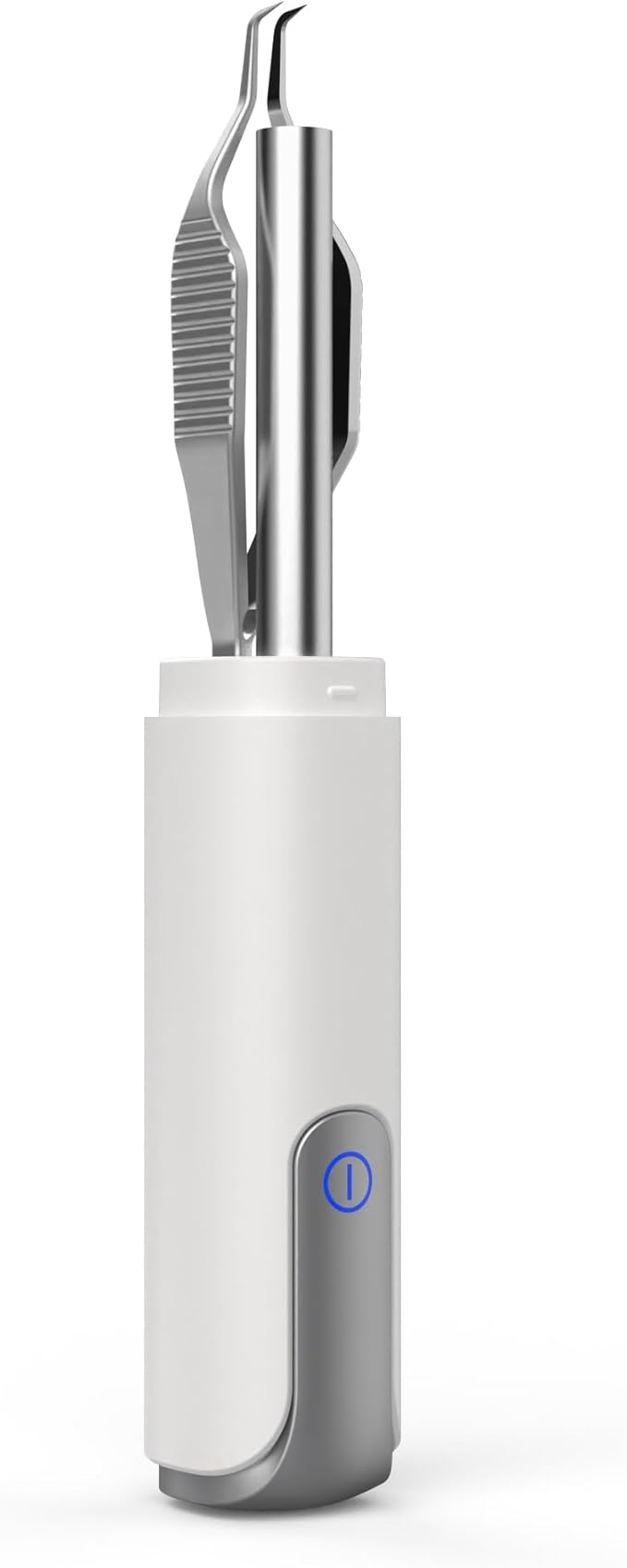 Blackhead Removal Tweezer with 1080p Camera, Ultimate Precision: Tweezer with Camera - Perfect for Delicate Tasks! - - Eyebrow Tweezer, White Hair Tweezer (White)