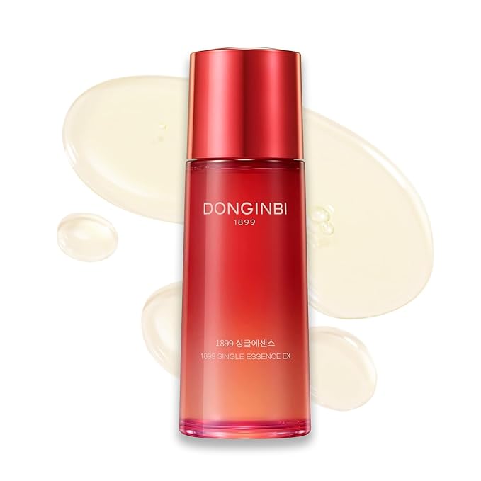 Donginbi Red Ginseng 1899 Single Essence - Mother's Day Gifts, Korean Red Ginseng Skin Care, Fast-Absorbing Moisturizing Facial Serum, Improved Skin Environment, 4.06 floz / 120ml