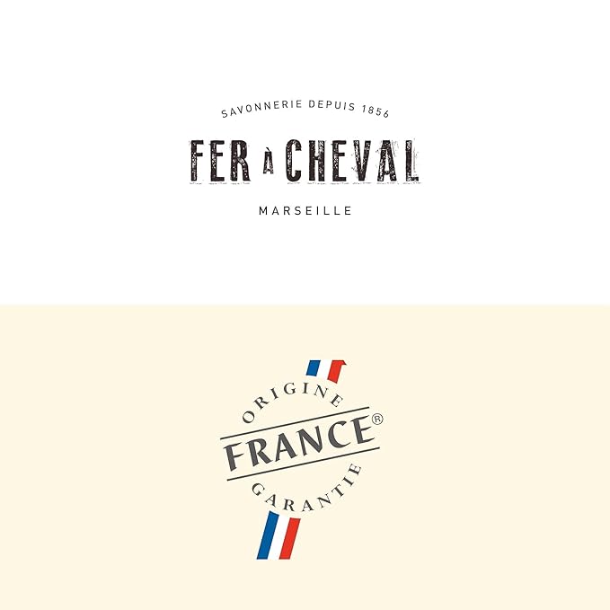 Fer à Cheval Marseille Liquid Soap, French Savon Liquide De Marseille, Luxury Rose Scented Liquid Marseille Soap, Rose Petals, 500ml/16.9fl oz