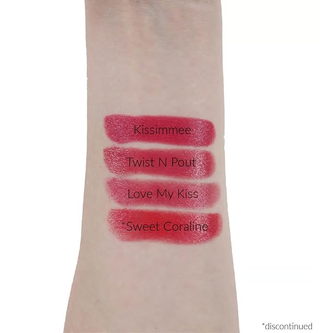 Kissimmee Full Body Lipstick for Women - Vegan Gluten Free Organic Lipstick - Creamy Lip Color, Nourishing Lip Makeup w Vitamin E - WARM MEDIUM PINK LIPSTICK SHADE