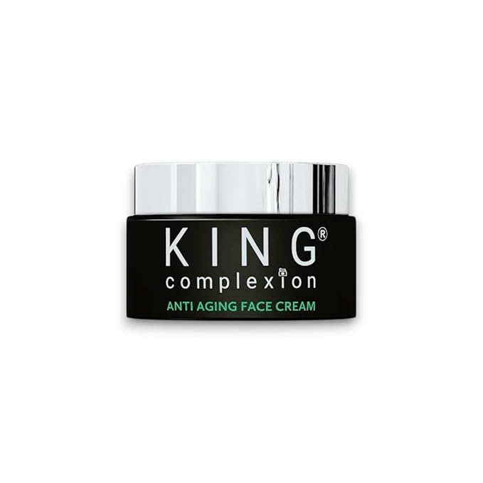 Premium Black Men Skincare - Organic - Small Sample Jar - Retinol Cream for Face - Look Younger - Shea Butter - Anti Aging Face Cream - Hydrating - Green Tea - Black Owned (0.18 oz)