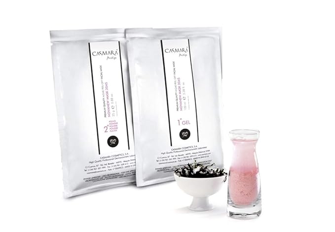 Casmara Premium Quality Algae Peel Off Facial Masks/novanew Mask/2045/4.26 Ounce/mask Gel(3.38 Oz)/mask Powder(0.88 Oz) by Casmara
