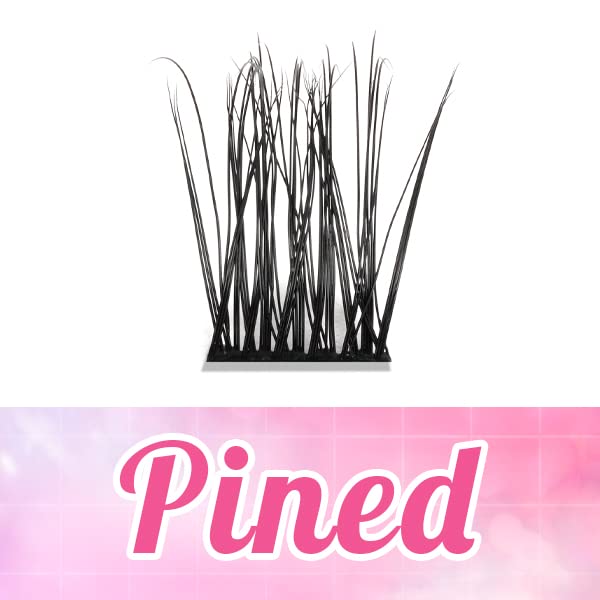 Cluster Lashes, 72 Pcs Individual Lashes, Lash Clusters DIY Eyelash Extension, Super Thin Band Reusable Soft & Comfortable (Pined-D-14mm)