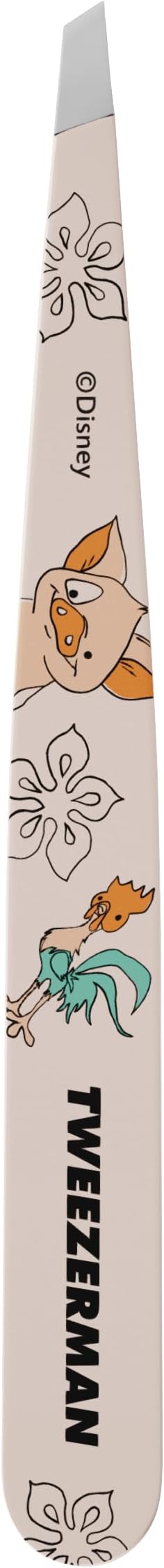 Tweezerman Moana Slant Tweezer - Eyebrow Tweezers for Women and Men