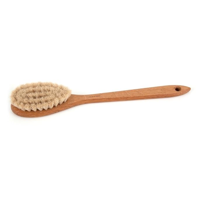 IRIS Horsehair Oak Bath Brush - Gentle Cleansing - Bath & Body