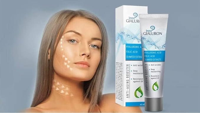 10 Tubes x Gialuron Innogialuron anti-aging booster anti-wrinkle cream 40ml by Hendels Garden